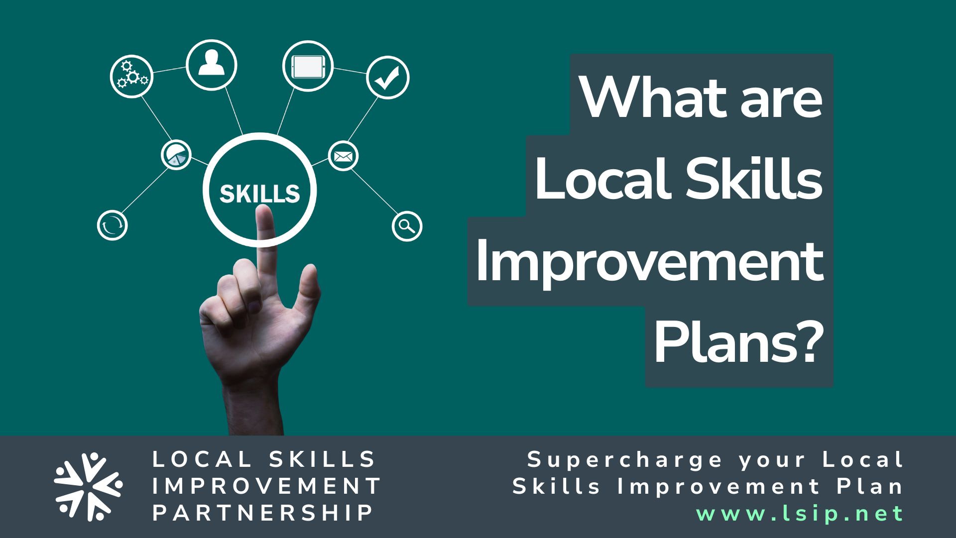 What are local skills improvement plans?